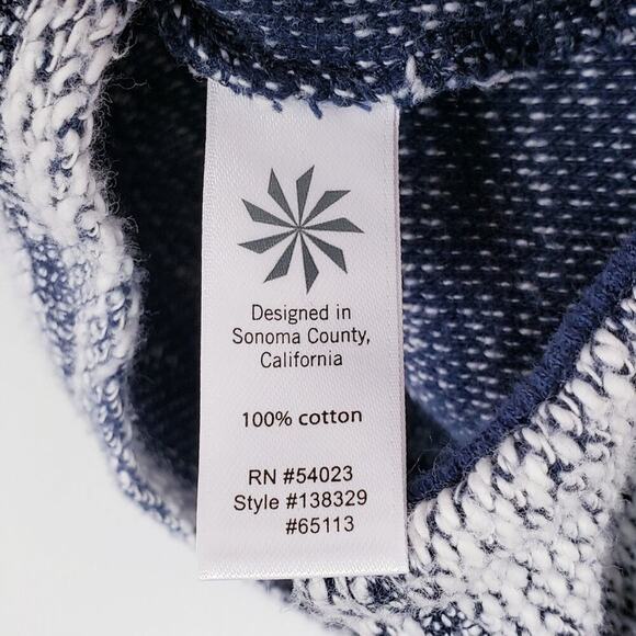 Athleta Castlepeak Slub Crew Pullover Long Sleeve Athletic Casual Sweater Size S - Picture 7 of 8